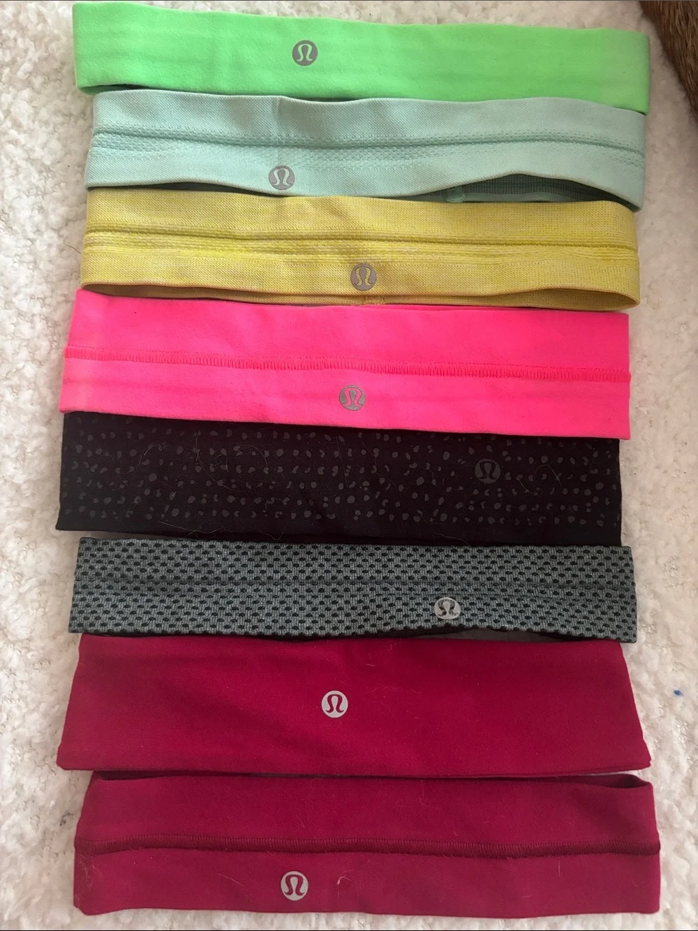 Lululemon Assorted Headbands - 8 Pack